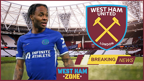West Ham want to sign Raheem Sterling