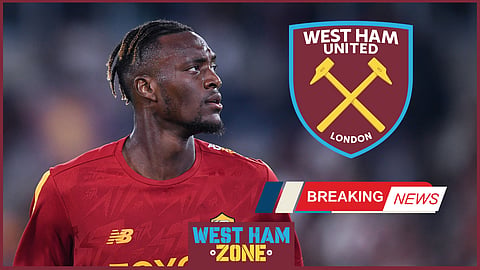 West Ham could sign former Chelsea striker Tammy Abraham from Roma