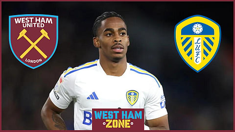 Crysencio Summerville has joined West Ham from Leeds United