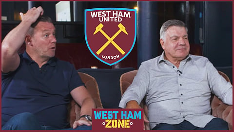 Kevin Nolan and Sam Allardyce discussed West Ham United [Credit: No Tippy Tappy podcast]