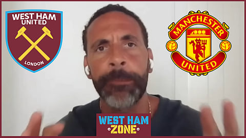 Rio Ferdinand commented on Wan-Bissaka's imminent Manchester United exit [Credit: Rio Ferdinand Presents]