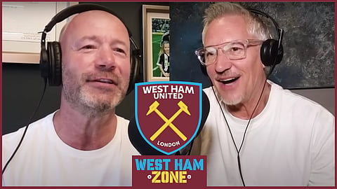 Alan Shearer and Gary Lineker are in agreement regarding West Ham United [Credit: The Rest is Football]