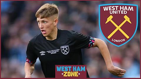 West Ham United forward Callum Marshall