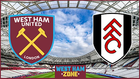 West Ham United beat Fulham 3-2 on 14 January.