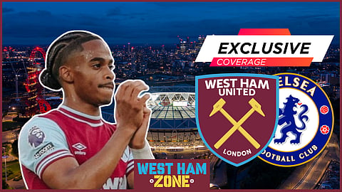 Crysencio Summerville in line for Premier League start in West Ham v Chelsea. Credit: @westham on Instagram