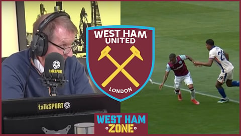 Henry Winter has offered his verdict on West Ham controversy. 
Credit: talkSPORT on YouTube