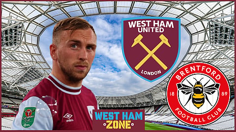 Jarrod Bowen wowed with a "wonderful" moment in West Ham draw v Brentford. Credit: Imago