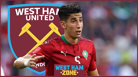 West Ham loaned out Nayef Aguerd