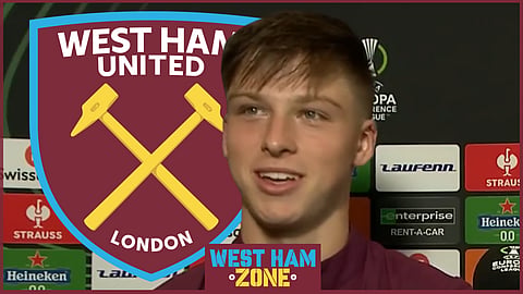 West Ham youngster Ollie Scarles [credit: TNT Sports on YouTube]