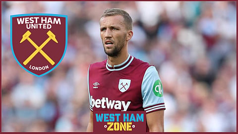 West Ham midfielder Tomas Soucek [Credit: Imago]