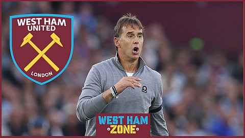 West Ham United manager Julen Lopetegui [Credit: Imago]