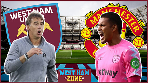 Julen Lopetegui to drop Alphonse Areola for West Ham v Manchester United. Credit: Imago