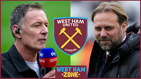 Chris Sutton has slammed West Ham chief Tim Steidten
[Credit: Imago]