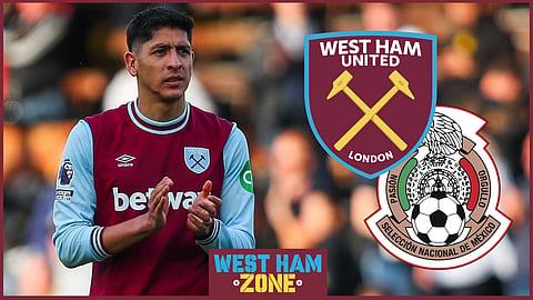 Edson Alvarez, midfielder for West Ham and Mexico [Credit: Imago]