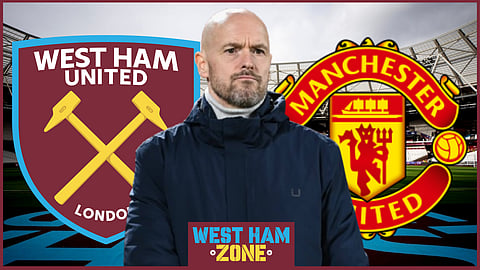 Manchester United sacked Erik ten Hag after the loss to West Ham United [Credit: Imago]