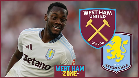 West Ham United want to sign Jhon Duran from Aston Villa [Credit: Imago]