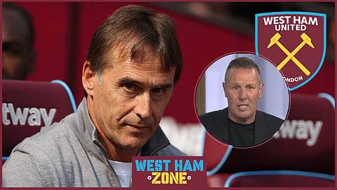 Craig Burley has laced into West Ham United manager Julen Lopetegui (Credits: Imago, ESPN FC)