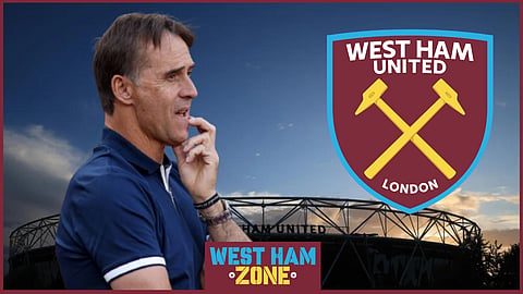 West Ham United boss Julen Lopetegui [Credit: Imago]