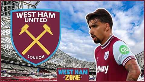 Lucas Paqueta, West Ham star. Credit: Imago