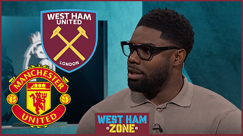 Micah Richards reacts to West Ham controversy v Manchester United. Credit: BBC Match of the Day 2