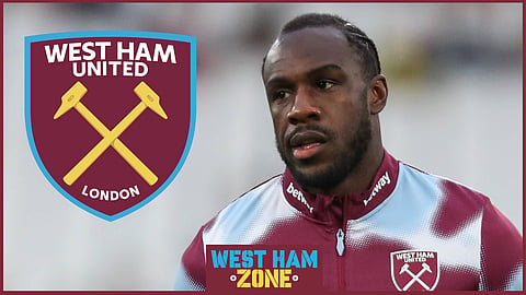 West Ham striker Michail Antonio. Credit: Imago