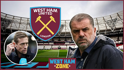 Peter Crouch baffled by Ange Postecoglou decision in West Ham v Tottenham. Credit: Imago