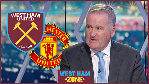 Richard Keys was outspoken on West Ham's win versus Manchester United
[Credit: beIN Sports via X]