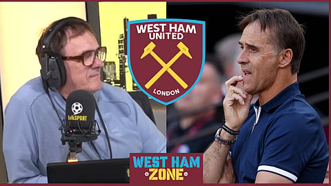 Tony Cascarino has offered a fresh verdict on Julen Lopetegui at West Ham United [Credit: Talksport, Imago]