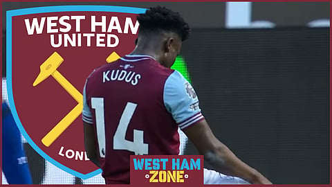 West Ham forward Mohammed Kudus [credit: Sky Sports Premier League on YouTube]