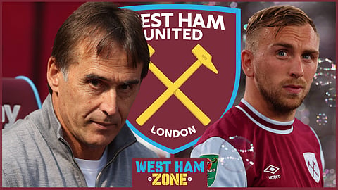 JWest Ham duo Julen Lopetegui and Jarrod Bowen (credit: Imago)