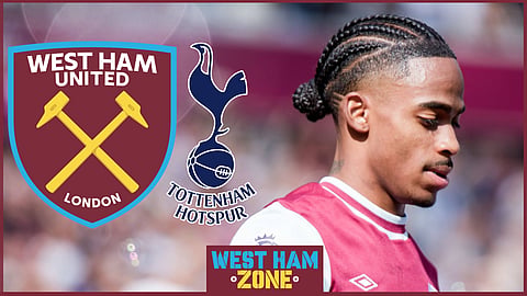 West Ham ace Crysencio Summerville has sent a message to one Tottenham man (credit: Imago)