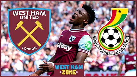 West Ham United and Ghana forward Mohammed Kudus [Credit: Imago]