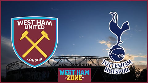 West Ham United have a rivalry with Tottenham