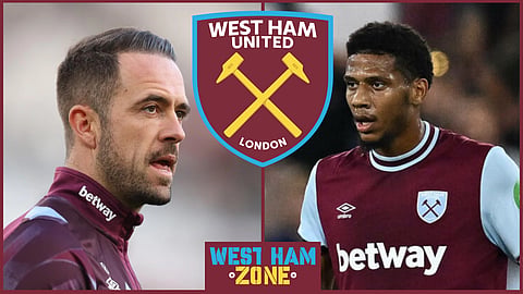 Danny Ings and Jean-Clair Todibo have endured mixed fortunes at West Ham United [Credit: Imago]