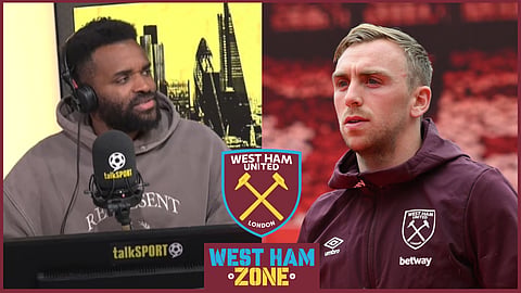 Darren baffled by "nuts" Jarrod Bowen stat at West Ham. Credit: Imago and talkSPORT]