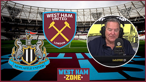 Jeff Stelling stunned by West Ham travel claims ahead of Newcastle United clash. Credit: talkSPORT