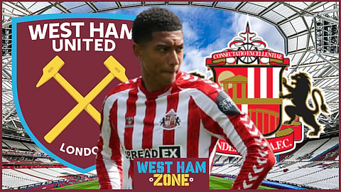 West Ham United want to sign Sunderland midfielder Jobe Bellingham [Credit: Imago]
