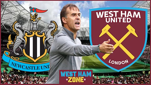 Julen Lopetegui and West Ham United have been dealt a fresh blow ahead of the clash against Newcastle United [Credit: Imago]