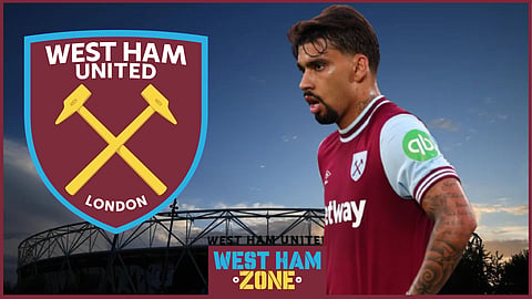 West Ham midfielder Lucas Paqueta [Credit: Imago]