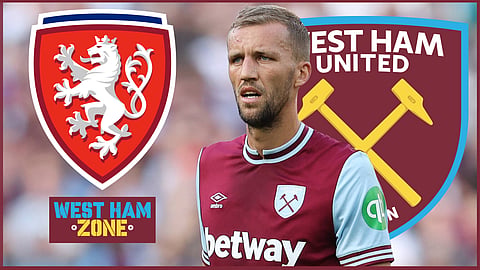 West Ham and Czechia midfielder Tomas Soucek (credit: Imago)