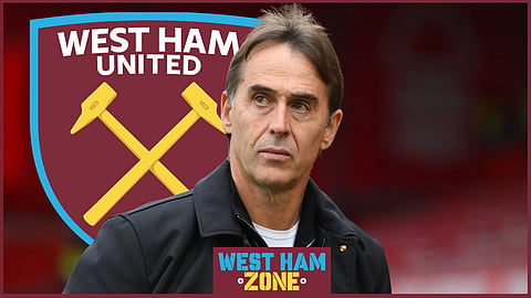 West Ham United manager Julen Lopetegui [Credit: Imago]