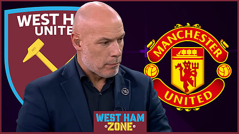 Howard Webb has shared a West Ham v Manchester United admission [credit: Sky Sports Premier League on YouTube] 
