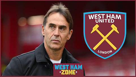 West Ham United manager Julen Lopetegui [Credit: Imago]