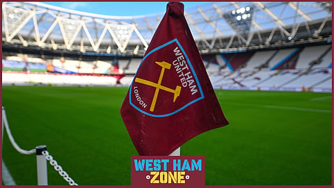 West Ham United flag [Credit: Imago]