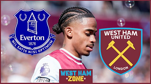 Crysencio Summerville featured for West Ham United v Everton [Credit: Imago]