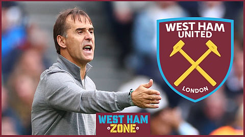 Julen Lopetegui is set to be sacked by West Ham United (Credit: Imago)