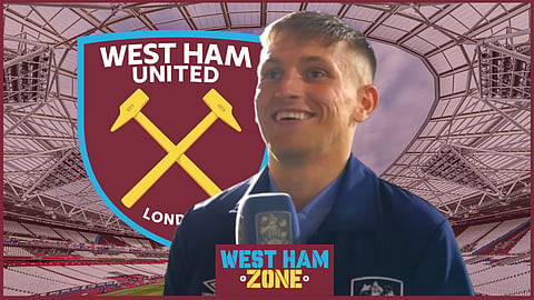 Callum Marshall is impressing away from West Ham. (Credit - Imago/HTAFC on YouTube)