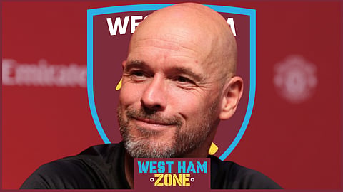 Erik ten Hag has been mentioned as a West Ham United candidate
