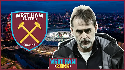 Julen Lopetegui, West Ham head coach [Credit: Imago].