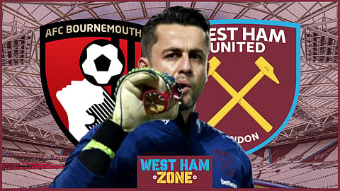 Lukasz Fabianski starred in Bournemouth v West Ham. (Credit - Imago)